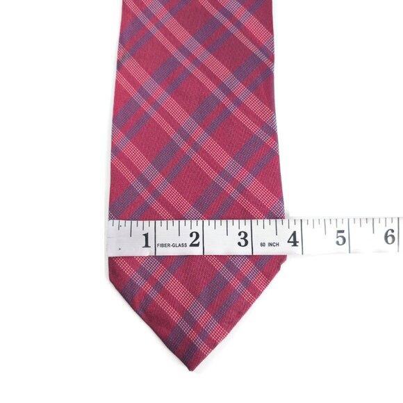 Giacomo De Senese Milano Men Necktie 100% Silk Red Multi 61x4 - NWOT - Italy - Picture 4 of 5